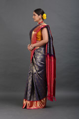 Blue Kanjeevaram Sareeuntitled (2 of 10)